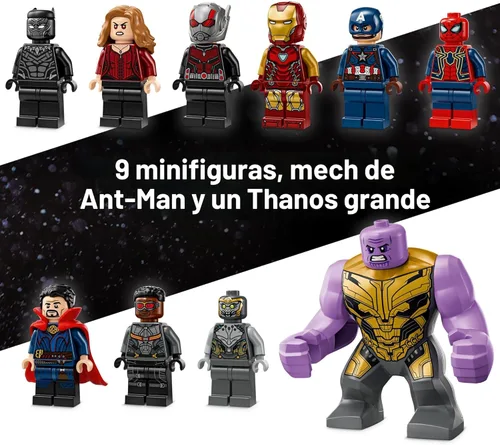 Miniatura 6 de LEGO Marvel Avengers: Endgame Final Battle – Juego de construcción de superhéroes para niños, a partir de 10 años – 10 figuras incluyendo Iron Man