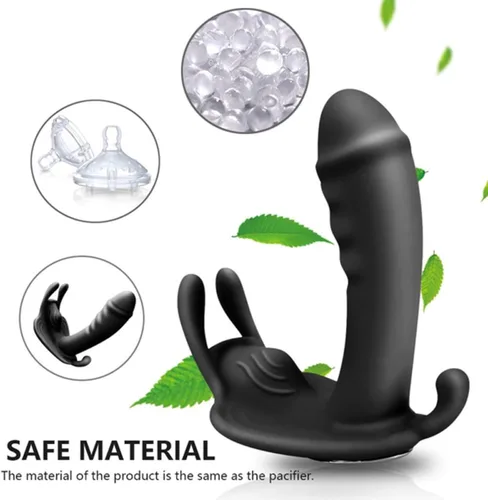Miniatura 4 de Vibrador de mariposa ponible, vibrador, vibradores, control remoto, juguetes sexuales para mujeres, clítoris rápido orgasmo masturbándose juguetes