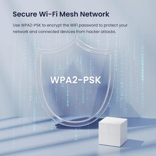 Miniatura 7 de Sistema de WiFi de malla Tenda Nova MW6 - Cubre hasta 2400 pies cuadrados - Sistema de WiFi de malla AC1200 para toda la casa - Red de malla Gigabit