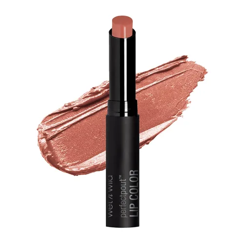 Miniatura 9 de wet n wild Perfect Pout Lápiz Labial, Rojo Oscuro 99% Chance Of Wine, Vegano Sin Gluten Libre de Crueldad Color de Labios, Color de Labios