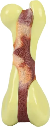 Miniatura 8 de Tikaton Juguetes masticables para perros para masticadores agresivos, sabor a pollo, juguetes masticables duraderos para dentición de perros, huesos