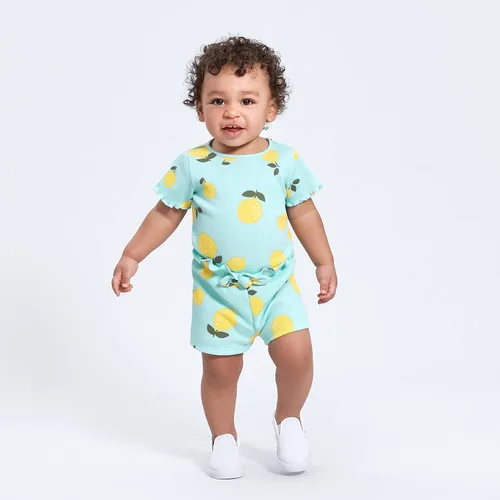Miniatura 5 de Gerber Paquete de 3 pantalones cortos de punto sin cierre para niña