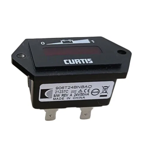 Medidor de batería de 24 V 48 V Inidcator Monitor para Curtis 906 906T 906T48HNDAO 906T24BNBAO 24 48 voltios medidor de voltaje de batería (24V 906T)