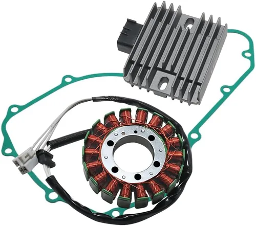 Junta de estator rectificador de bobina de estator para Kawasaki Ninja 400R EX400, EN650 Vulcan 650, Ninja 650 EX650 EX650 ABS,EX650 ER-6F, KLE650