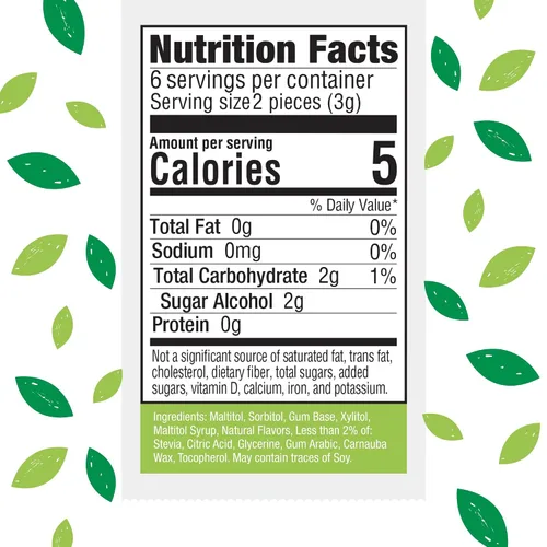 Miniatura 2 de Stevita Hum, Bubblegum - Goma de mascar sin azúcar - 12 piezas, paquete de 12 - Apoya la salud oral - Sin OMG, vegetariano, keto, sin gluten - 72