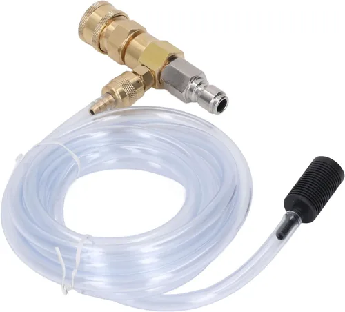 VBESTLIFE Kit de inyector químico para lavadora de alta presión, dispensador de jabón de 5000 PSI con una boquilla de ángulo de pulverización de 1/4