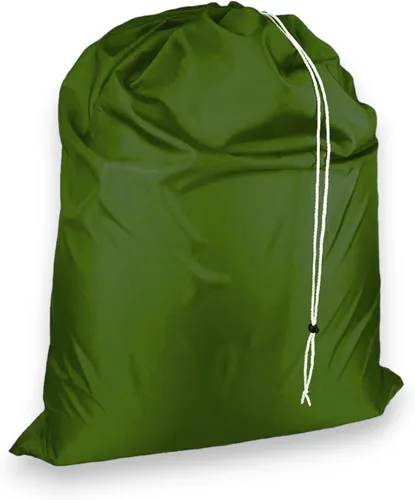 Miniatura 16 de Bolsa de lavandería con cordón de cierre de bloqueo, extra grande, resistente, 100% nailon, bolsa de ropa grande y plegable, organizador de ropa