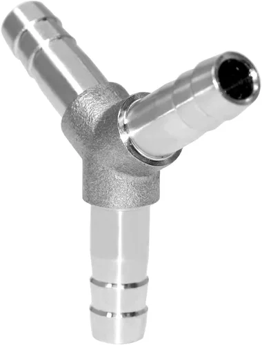 Miniatura 3 de Beduan Acero inoxidable 1" manguera Barb 3 vías Y en forma de Unión Home Brew Fitting