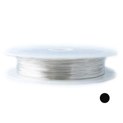 Miniatura 12 de CRAFT WIRE Calibre 6, alambre de plata de ley 925 (redondo) extremadamente suave hecho en EE. UU. - 15 cm