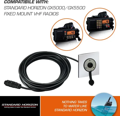 Miniatura 2 de STANDARD Horizon Kit de extensión de micrófono MEK-4 para GX5000/GX5500