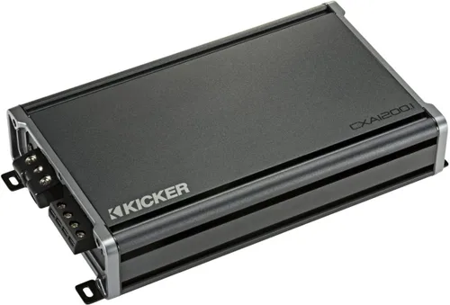 Miniatura 3 de Kicker 46CXA12001 CXA12001 Amplificador de subwoofer mono clase D de 1200 vatios