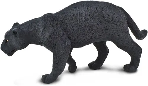 Miniatura 2 de Safari Ltd. Figura de Jaguar negro – Figura detallada de modelo de plástico de 4 pulgadas – Divertido juguete educativo para niños, niñas y niños a