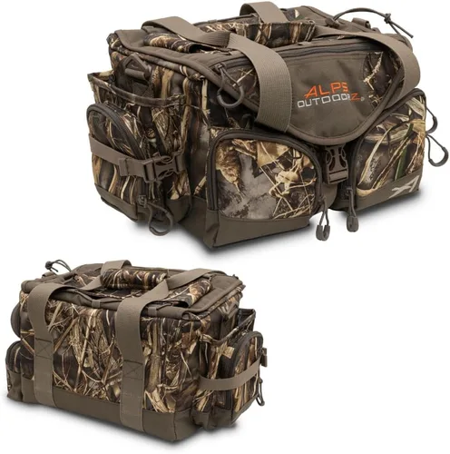 ALPS OutdoorZ Bolsa de lona flotante Deluxe - Bolsa de caza impermeable, con divisores removibles, funda para termo y correa para el hombro