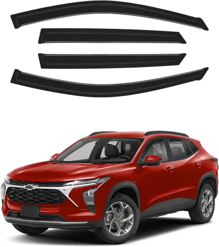 Miniatura 19 de Canvcle RAV4 Rain Guards - Window Visors for Toyota RAV4 2006-2012, Outside-Mount Tape-On Side Window Wind Deflectors for RAV4 Accessories, Vent