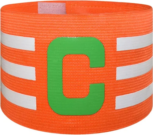 Miniatura 10 de Sports Captain C Arm Band for Team Training, Unisex Elastic Soccer Captain Armband Adjustable Outdoor Football Player Captain's ArmBands for Adult
