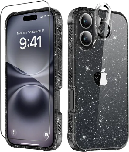 Miniatura 20 de MIODIK Compatible con Funda para iPhone Air, [Compatible con Magsafe] con Protector de Pantalla y Protección de Cámara Mejorada, Funda Protectora