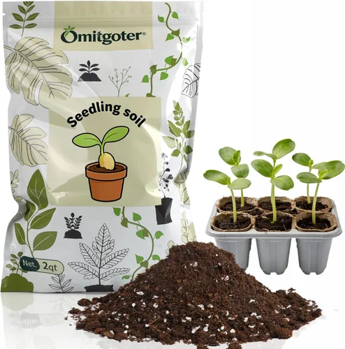 Miniatura 8 de Suelo natural puro para macetas para plantas de bambú de la suerte, 1 cuarto de galón, drenaje superior y transpirabilidad, suelo ideal para plantas