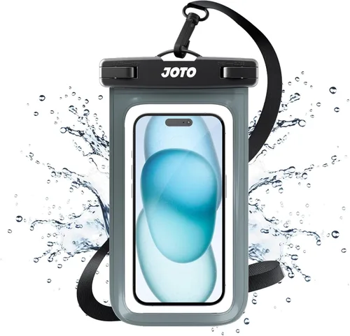 Miniatura 20 de JOTO - Paquete de 2 fundas impermeables universales para iPhone 17 Air 16 15 14 13 12 11 Plus Pro Max, bolsa seca para celular IPX8 XR X SE, Galaxy