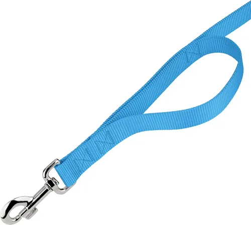 Miniatura 9 de Country Brook Petz - Collar para perro de nailon resistente Martingala azul hielo y correa de doble asa (1 pulgada, grande)