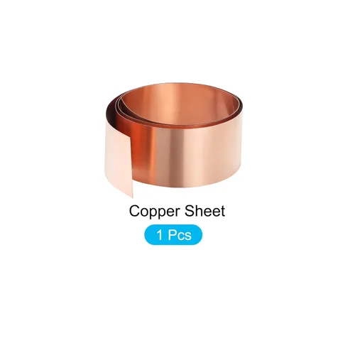 Miniatura 13 de METALLIXITY Hoja de cobre puro (39.370 in x 3.937 in x 0.004 in), 1 unidad, placas de cobre de metal, para salpicaduras de cocina en el hogar