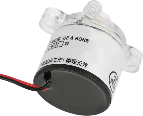 Miniatura 3 de 12V Mini sin escobillas DC grado alimenticio 6W sumergible para beber fuente exprimidor acuario, fuente, estanque de peces pequeño, sistema solar