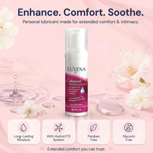 Miniatura 6 de Luvena Lubricante para mujeres, alivia la sequedad femenina, cuidado íntimo de la piel y apoyo a la menopausia, gel lubricante hidratante,