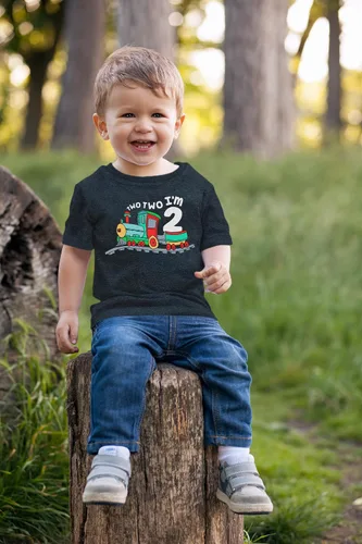 Miniatura 5 de Unordinary Toddler Camisa de 2 cumpleaños para niño Chugga Chugga Two Two Train im Two Year Old Second Birthday
