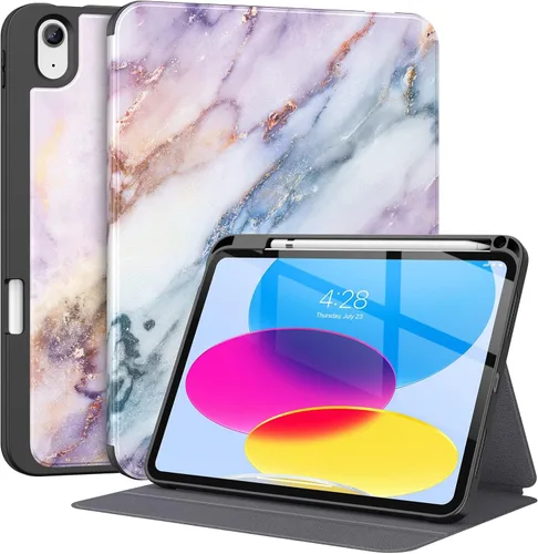 Miniatura 22 de Supveco Funda para iPad (A16) de 11ª generación de 11 pulgadas (2025), iPad de 10.9 pulgadas (2022) con soporte para lápiz, funda de alta calidad