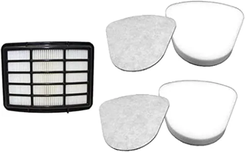 Kit de 2 paquetes Smartide para Shark Navigator Lift-away Nv350 Nv351, Nv352, Nv355, Nv356, Nv357 espuma de pre-filtro y fieltro + 1 filtro absoluto