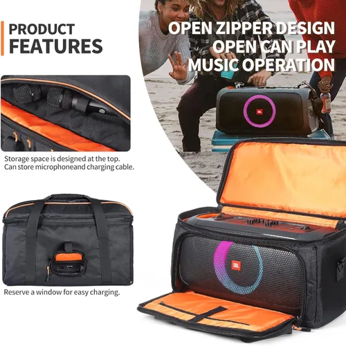 Miniatura 2 de Bolsa de viaje de repuesto para JBL On-The-Go 2, mochila portátil para altavoz JBL (para JBL partybox sobre la marcha)
