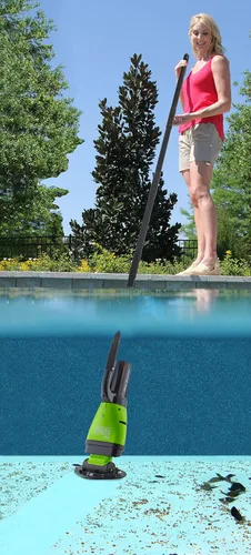 Miniatura 2 de POOL BLASTER Hydro 100 - Aspiradora recargable inalámbrica para piscina y spa, limpiador portátil de bañera de hidromasaje para uso manual