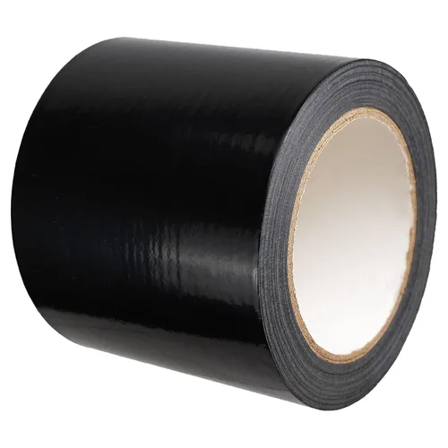 Miniatura 8 de Cinta de Barrera de Vapor, Cinta de Polietileno Negro de 7 Mil Sellando Costura de Barrera de Humedad, Cinta de Sellado para Espacio de Acceso, 6" x