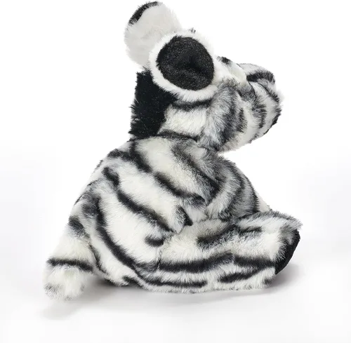 Miniatura 8 de The Petting Zoo Peluche de cebra, regalos para niños, animales salvajes del zoológico Onez, juguete de peluche de cebra de 9 pulgadas