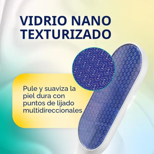 Miniatura 3 de Dr. Scholl's Lima de pie de nano cristal para eliminar la piel dura, removedor de callos de pies, limpiador de pies duradero, removedor de piel