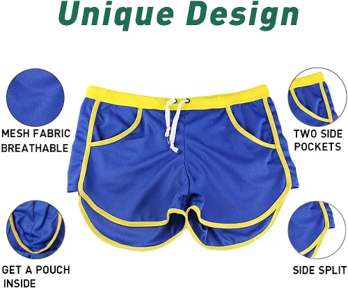 Miniatura 5 de Rexcyril - Pantalones cortos deportivos para hombre