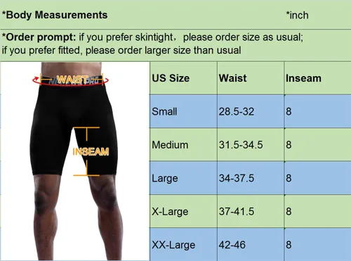Miniatura 3 de NELEUS Paquete de 3 pantalones cortos de compresión para hombre