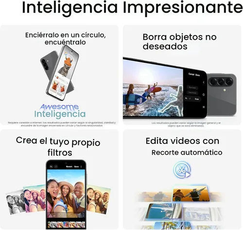 Miniatura 3 de Samsung Galaxy A56 5G - Teléfono celular, 128 GB, teléfono inteligente AI, Android desbloqueado, ediciones de fotos AI, pantalla grande, batería
