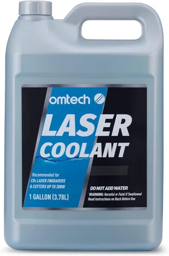 OMTech Refrigerante de CO2 para Láser, Líquido Refrigerante No Conductivo, Fluido de Transferencia de Calor para Grabador Láser, Enfriador de Agua,