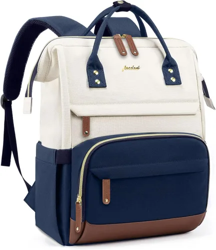 Miniatura 16 de Focdod - Mochila para mujer de 15.6 pulgadas: mochila para computadora portátil, bolsas de trabajo, mochilas con cargador USB, mochila escolar