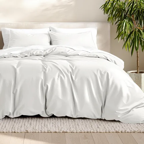 Miniatura 21 de Bare Home - Funda de edredón de ropa de cama extra larga - Colección premium de 1800 hilos súper suave - Funda de edredón ligera y fresca - Ropa