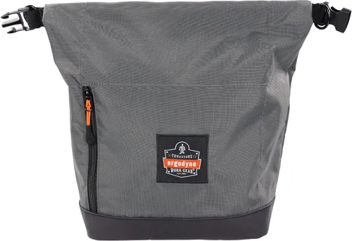 Ergodyne Arsenal 5186 - Bolsa de almacenamiento para máscara respiradora, se adapta a respiradores de media cara y completa, cierre superior
