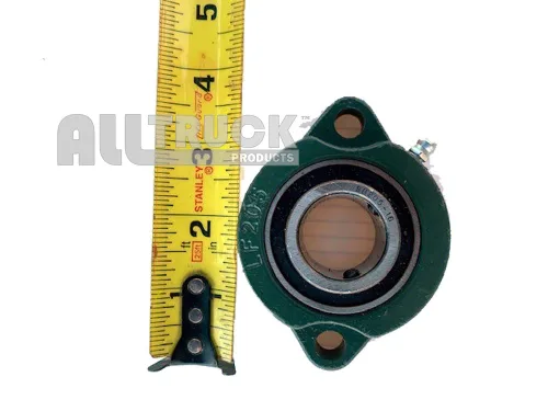Miniatura 2 de LF205 SB205-16 Brida de 2 pernos para cojinete de repuesto de eje de 1 pulgada con patrón de pernos de centro a centro de 3 pulgadas para kits
