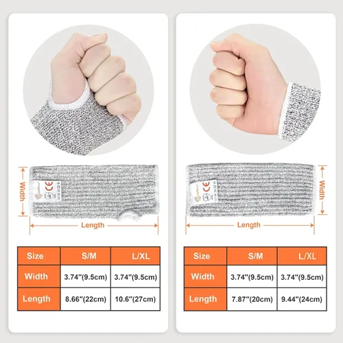 Miniatura 5 de Evridwear Protectores de brazo para piel fina y moretones, resistentes a los cortes, mangas de brazo protectoras para hombres y mujeres