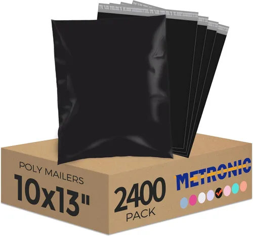 Miniatura 30 de Metronic Sobres de polietileno grandes de 24 x 24 pulgadas, 100 unidades, bolsas de envío adhesivas fuertes para ropa, sobres impermeables para Lila