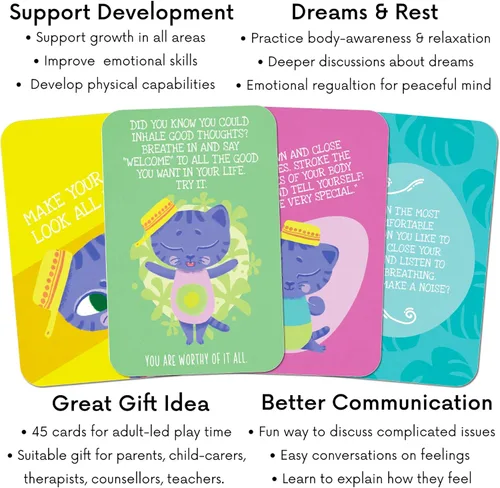 Miniatura 3 de Tarjetas de empoderamiento para niños: 45 ejercicios llenos de acción y divertidos