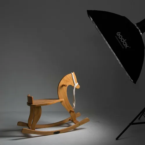 Miniatura 5 de Godox - Tira de panal de abeja de 9 x 35 pulgadas / 8.7 x 35.4 in, caja de luz de rejilla de luz y montaje Bowens Speedring Bowens para estudio
