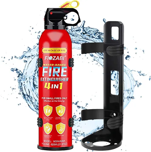 Miniatura 7 de Extintor de incendios portátil con soporte que puede evitar el reencendido, mejor adecuado para la casa, automóvil, camión, barco, cocina, hogar