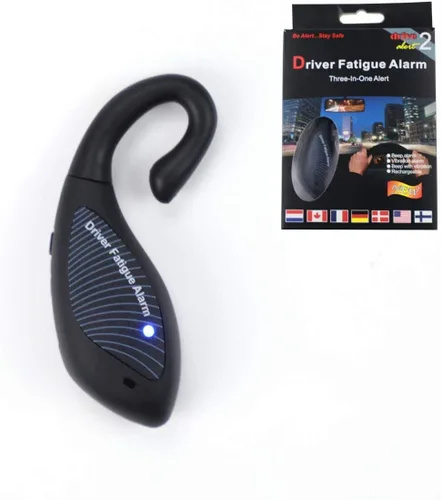LGI Alarma de fatiga del conductor 3 en 1 Alarma de sueño interior para conductores Guardias de seguridad Nap Zapper Alarma Seguridad Sistema de