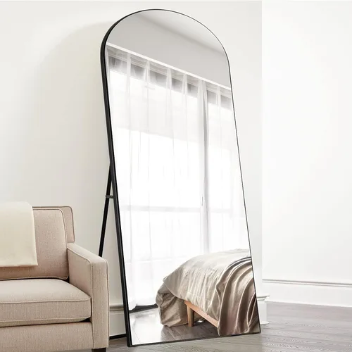Miniatura 15 de MIRUO - Espejo de pared para colgar sobre la puerta, marco de poliestireno para baño, dormitorio, sala de estar, dormitorio y más
