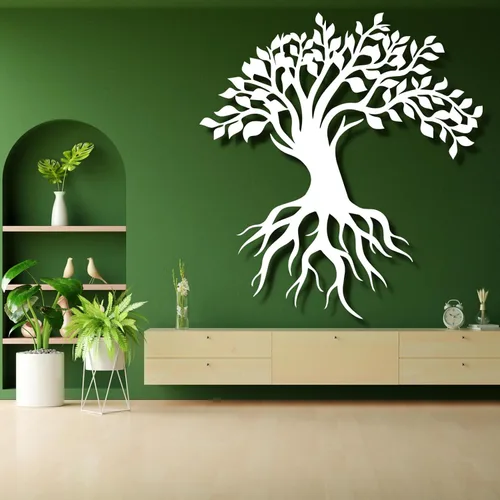 Miniatura 7 de Decoración de pared de árbol de la vida, árbol de la vida, árbol de la vida, decoración de pared de árbol de metal grande, regalo de inauguración